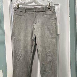 Worn once Banana Republic Sloane slim fit grey pants sz 6